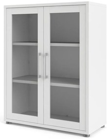 Biały regał modułowy 89x113 cm Prima – Tvilum