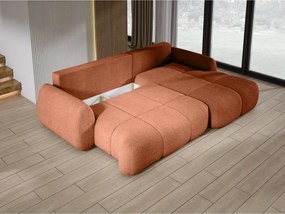 Narożnik COCO z funkcją spania poduszkami i pojemnikiem Now Or Never 56 DOMOHOME