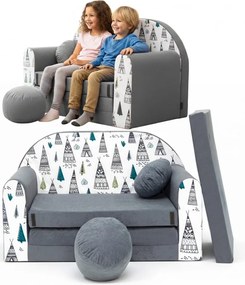 Kanapa/sofka Dla Dziecka, Piankowa Rozkładana 160cm - Aj3