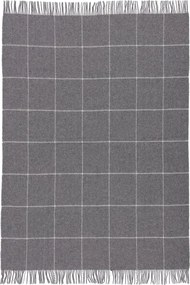 Pled Zelandia 140x200cm check grey