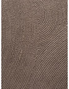 Szarobrązowy wełniany chodnik tkany ręcznie 80x200 cm Eleni Taupe – Hanse Home