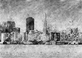 Obraz - Miasto sztuki kawowej (70x50 cm)