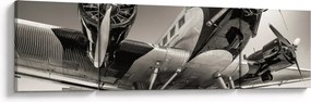 Obraz - Historyczne samoloty (170x50 cm)