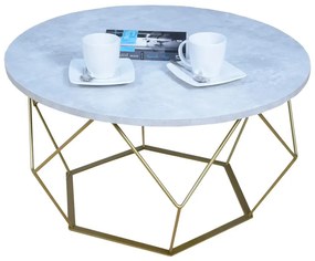 Okrągły stolik kawowy beton - Liliana 3X