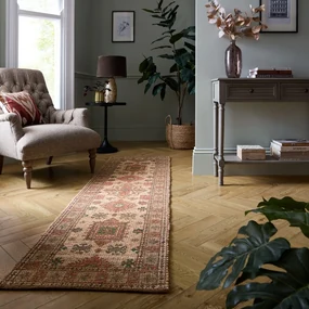 Różowo-pomarańczowy dywan z mieszanki juty tkany ręcznie 60x230 cm Lana Jute – Flair Rugs