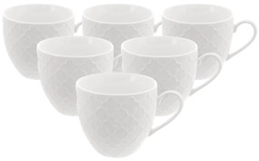 Orion Kubek porcelanowy WHITELINE 0,25 l, 6 szt.