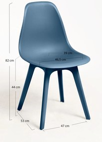 Zestaw 4 Krzese Kelen Suprym