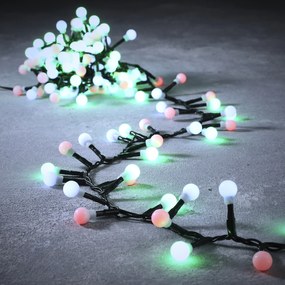 Zewnetrzna Lampki girlanda zielone z 550 wielokolorowymi diodami LED 14m IP44 - Comet Oswietlenie zewnetrzne