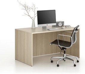 Biurko FRAME, 140x80 cm, dąb naturalny