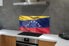 Szklany Panel Narodowa Flaga Wenezueli