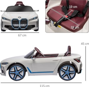 HOMCOM Koparko-Samochód dla Dzieci z Łopatą Żółta Zabawka Pojazd 100x43x485cm | Aosom PL