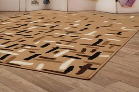 Dywan nowoczesny Luna Elements  Beżowy 160 cm x 225 cm