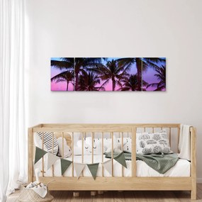 Obraz - Palmy w Miami (170x50 cm)