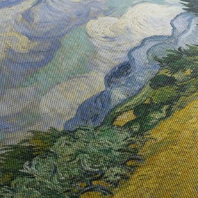 Obraz - Vincent van Gogh, Wheat Field with Cypresses, reprodukcje (70x50 cm)