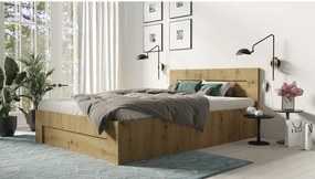 Łóżko 180cm x 200cm Otwierane z boku | ARTISAN | Pojemnik + Stelaż