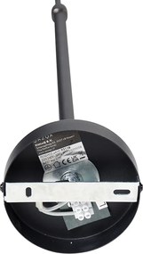 Inteligentna lampa wisząca czarna 4-punktowa z Wi-Fi ST64 - Laser