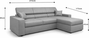 Giovani – narożnik z funkcją spania, pojemnikiem i nowoczesnym designem do każdego wnętrza