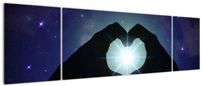 Obraz - Miłość symboliczna (170x50 cm)