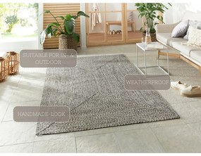Szarobeżowy dywan odpowiedni na zewnątrz 150x80 cm – NORTHRUGS