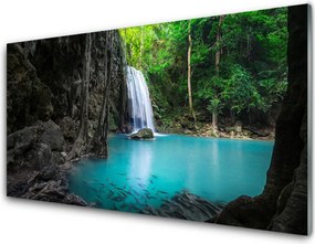 Panel nad blat kuchenny Kaskada Wodna W Górach