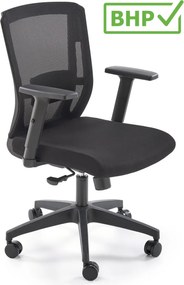 Fotel biurowy z regulacjami Paredes Halmar, zgodny z normą BHP