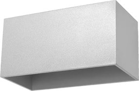 Szary minimalistyczny kinkiet LED 7X EX529 A0-E08