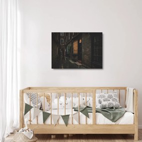 Obraz na szkle - Ulica w Londynie (70x50 cm)