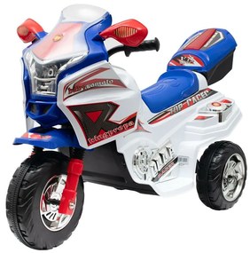 Baby Mix Elektryczny motocykl dla dzieci Racer, biały