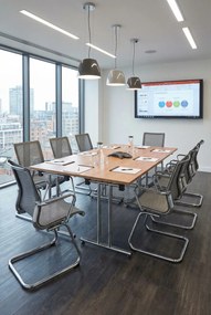 Prostokątny składany stół konferencyjny T1-G76