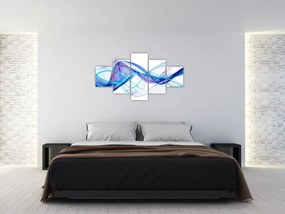 Obraz abstrakcji (125x70 cm)