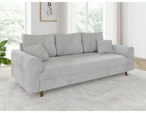 Jasnoszara sofa 210 cm Ariella – Ropez