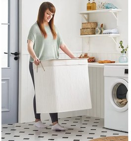 Jurhan Kosz na bieliznę DORA, 150 l, biała