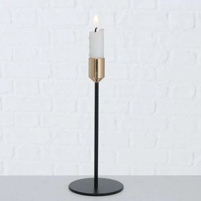 Świeczniki metalowe MARKO na jedną świecę, 3 sztuki