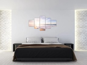 Obraz piaszczystej plaży (125x70 cm)