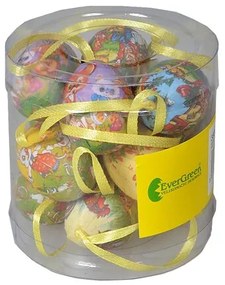 Zestaw pisanek z obrazkiem, wysokość 4 cm, 12sztuk w opakowaniu