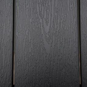 Outsunny stół ogrodowy dla 6 osób, aluminium 140 cm x 90 cm x 74 cm