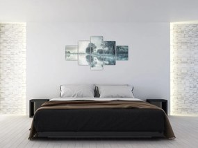 Obraz zimowej natury (125x70 cm)
