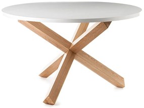 Okrągły stół ø 120 cm Frisia – Tomasucci