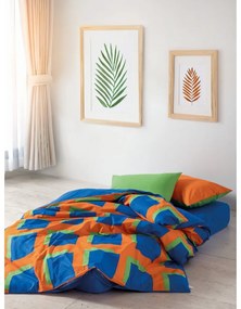 Pościel dwuosobowa z bawełny renforcé z prześcieradłem/4-częściowa 200x220 cm Venus – Mijolnir