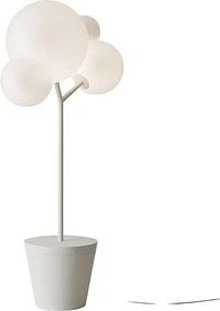 Zafferano - Lampa podłogowa Tree of Light do użytku wewnątrz i na zewnątrz, biała - Lampa podłogowa LED E27 - Regulowana podstawa