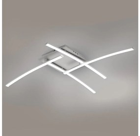 Brilagi - Lampa sufitowa LED STRIPES/32W/230V srebrna