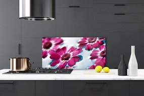 Panel Szklany Pływające Płatki na Tafli Wody