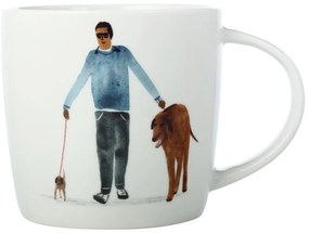 Biały porcelanowy kubek 400 ml Little Dog – Maxwell &amp; Williams