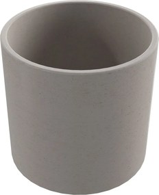 Umywalka betonowa nablatowa okrągła bez otworu na baterię 41 x 40 cm BENE | różne kolory : Kolor - Cappuccino