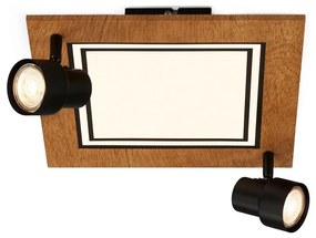 Brilo - LED sufitowe 12W/230V + 2xGU10 9W 3000K