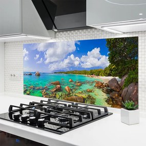 Panel Szklany Wybrzeże u Progu Lata