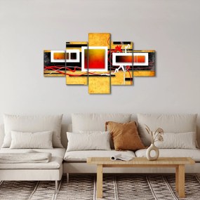 Obraz - Abstrakcja (125x70 cm)