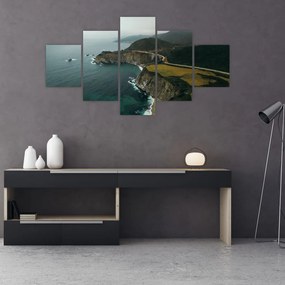 Obraz - Klif w oceanie (125x70 cm)