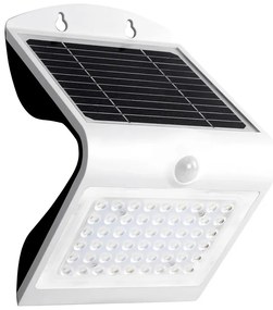 Biały kinkiet solarny - N25-Azok 3.2W