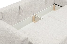 Sofa ALMI z funkcja spania i pojemnikiem JASNY BEŻ EXCITE ME 01